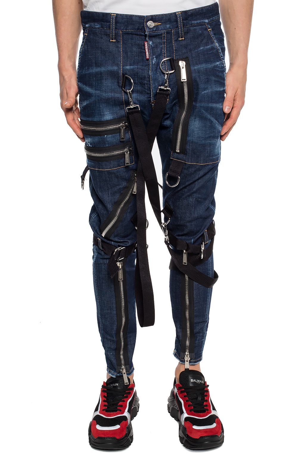 Dsquared2 'Military Jean' distressed jeans | Men's Clothing | Vitkac